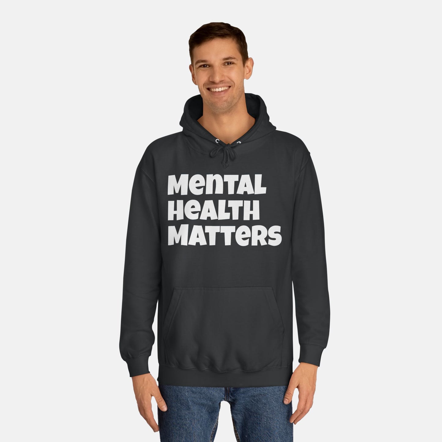 Mental Health Matters College Hoodie