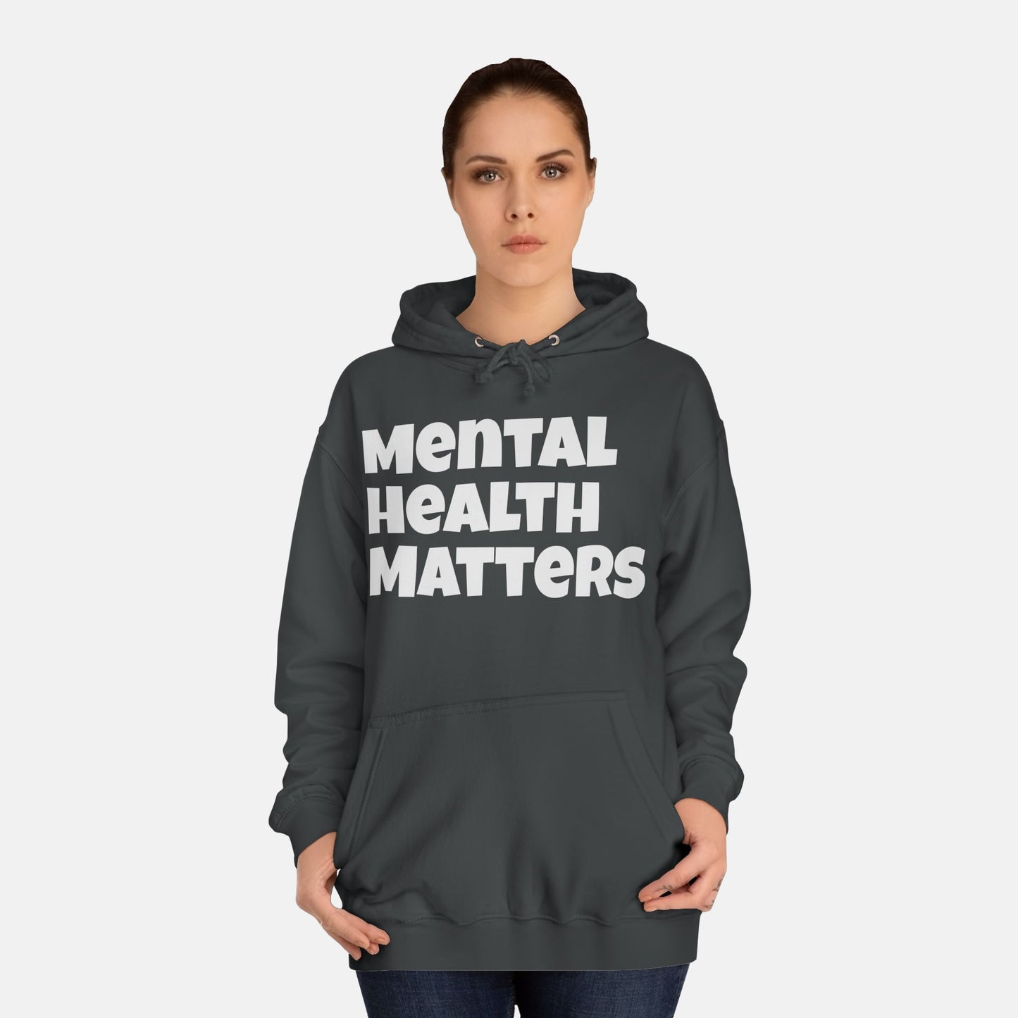 Mental Health Matters College Hoodie