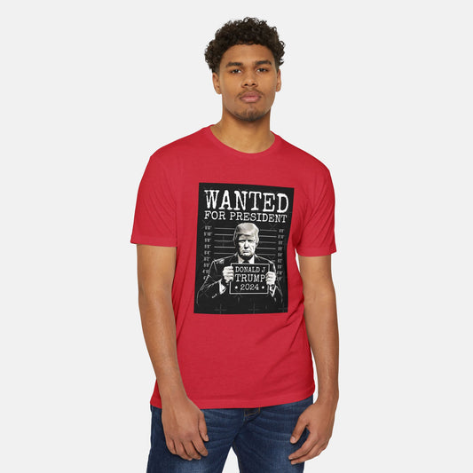 Trump Mugshot T-shirt Unisex CVC