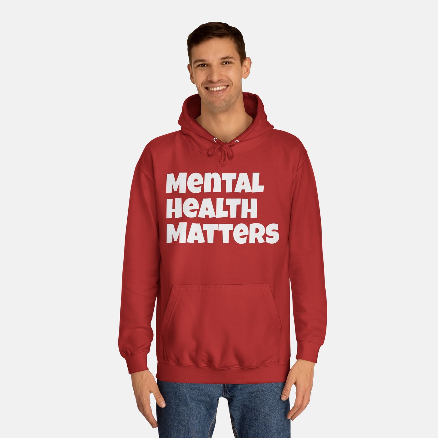 Mental Health Matters College Hoodie