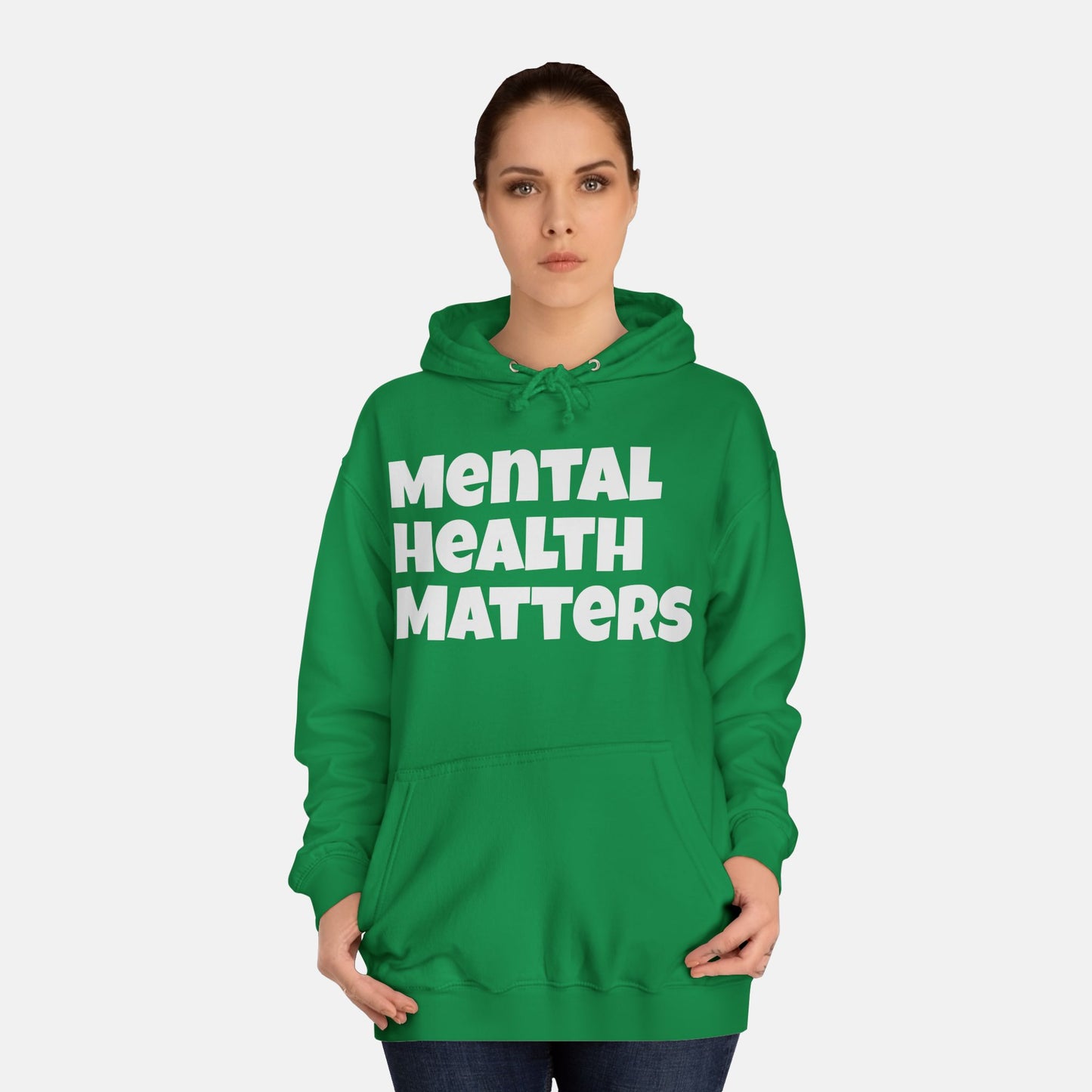 Mental Health Matters College Hoodie