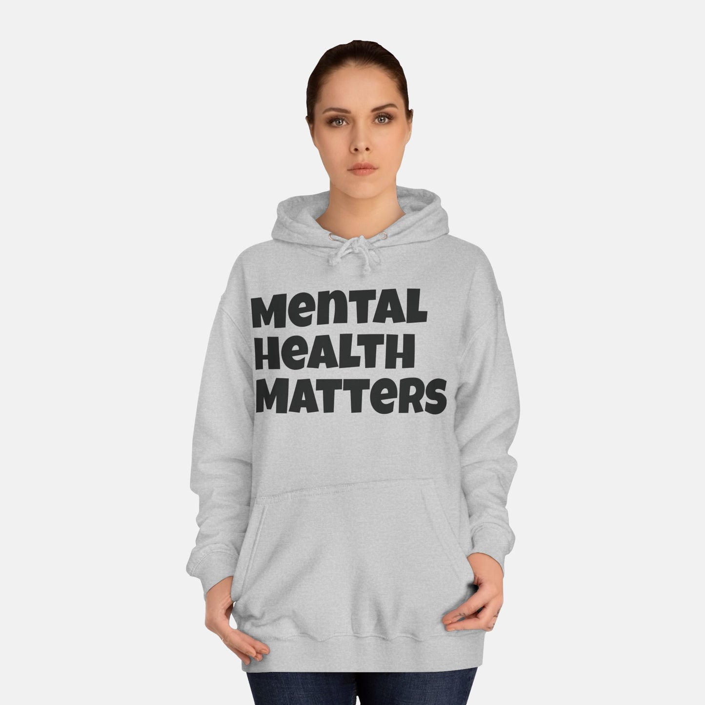 Mental Health Matters College Hoodie